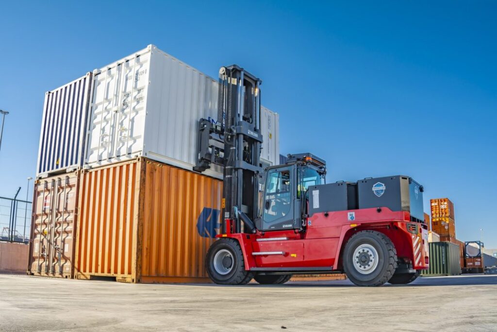 forklift container